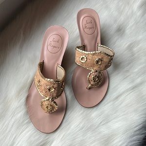 Jack Rogers Marbella mid wedge espadrille sandals